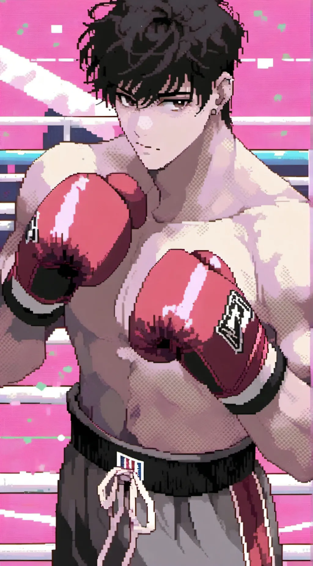 ai character: Zack  background