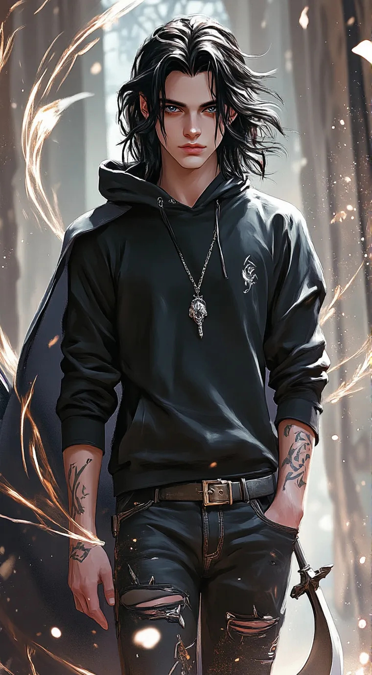 ai character: Azraelis Grimm background