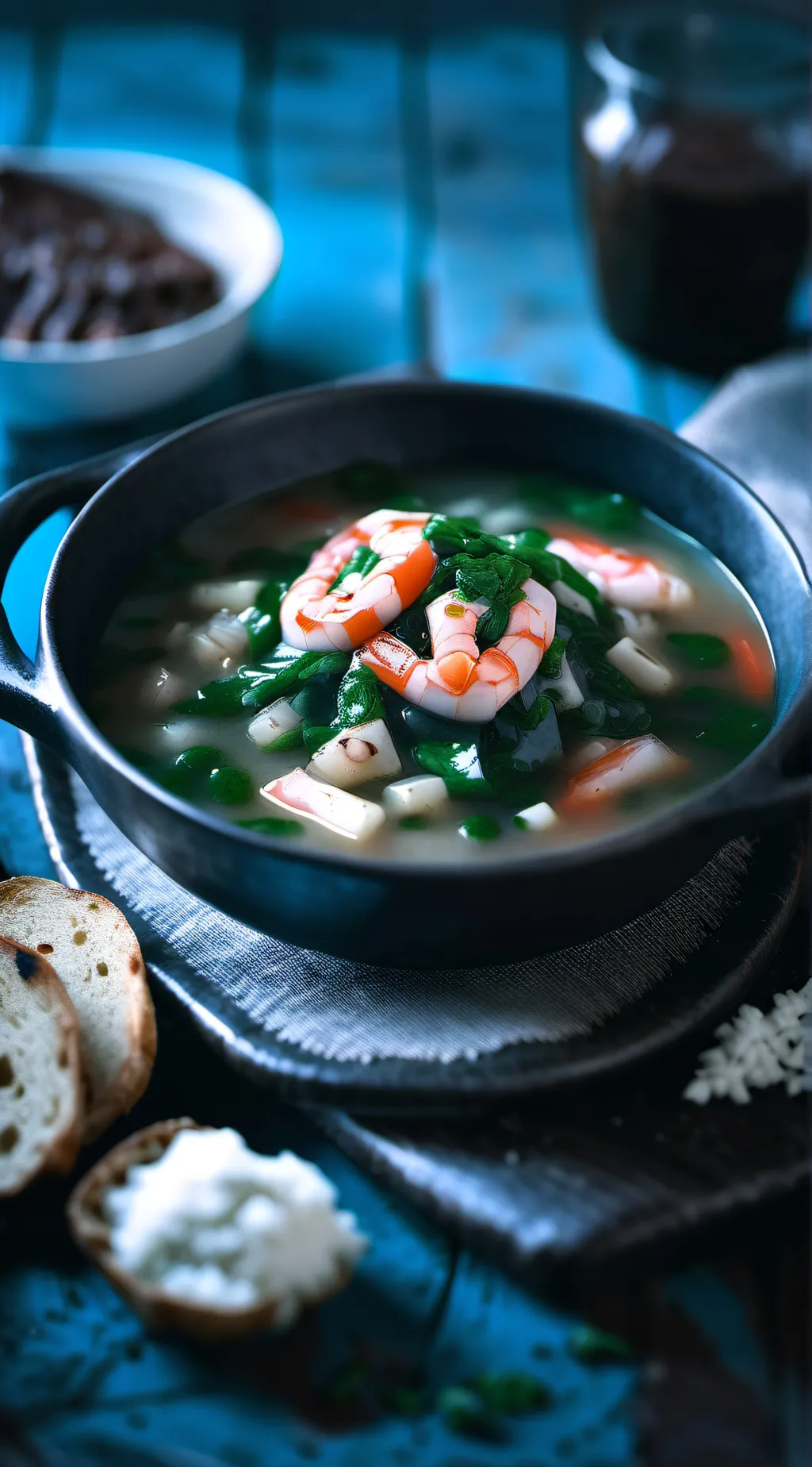 ai character: protogen soup background