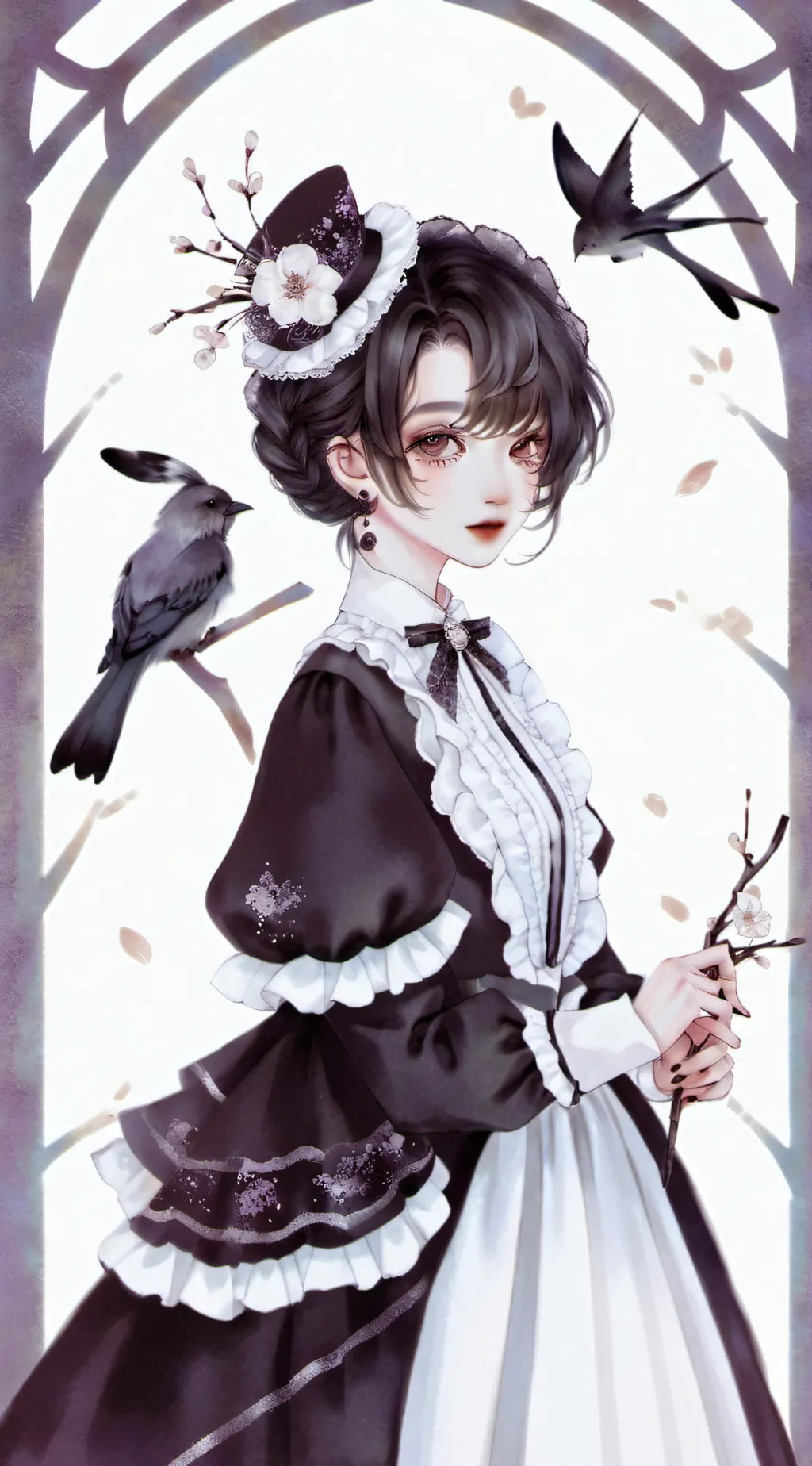 ai character: Evelyn background