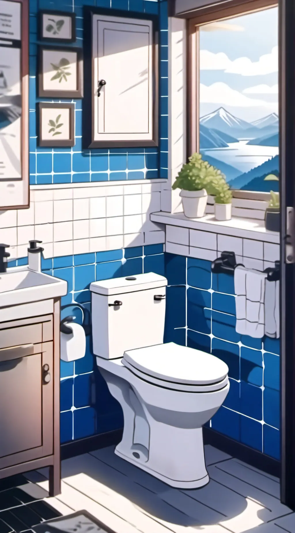 ai character: Skibidi background