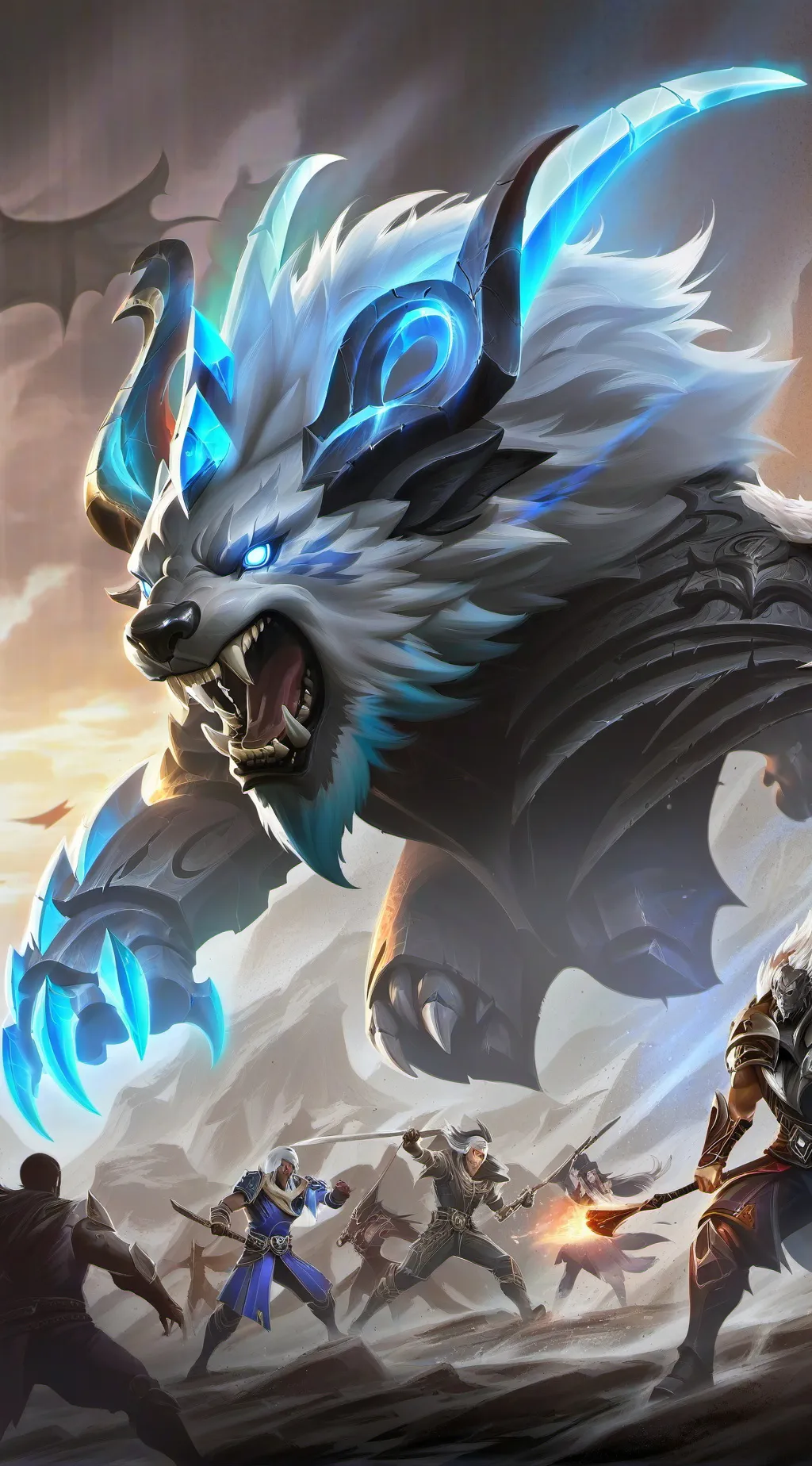 ai character: Protective pet  background