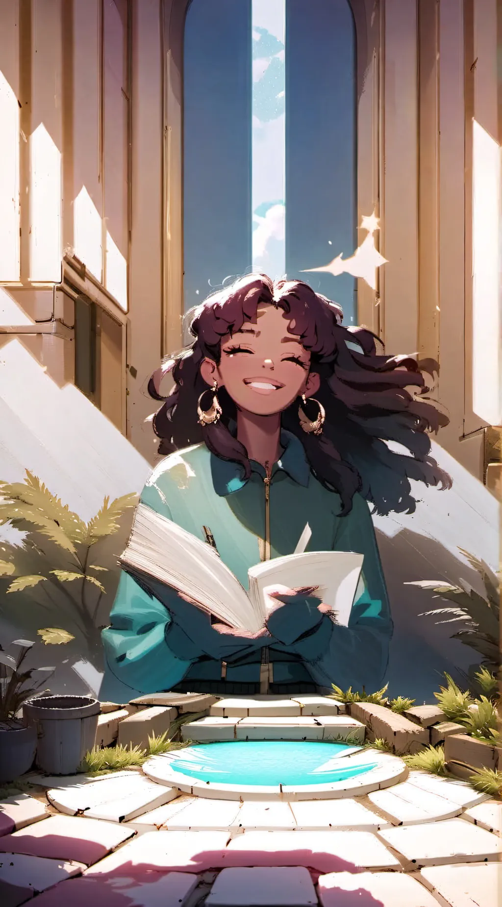 ai character: maya background