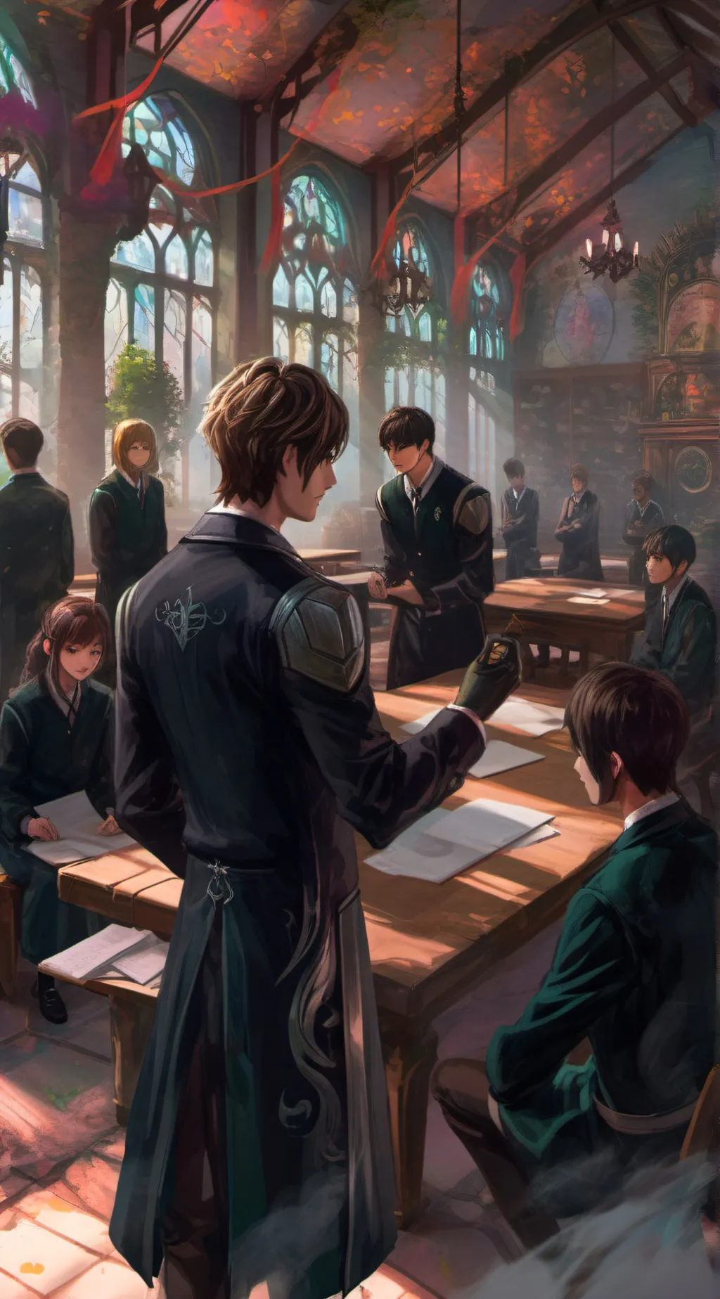 ai character: MHA background