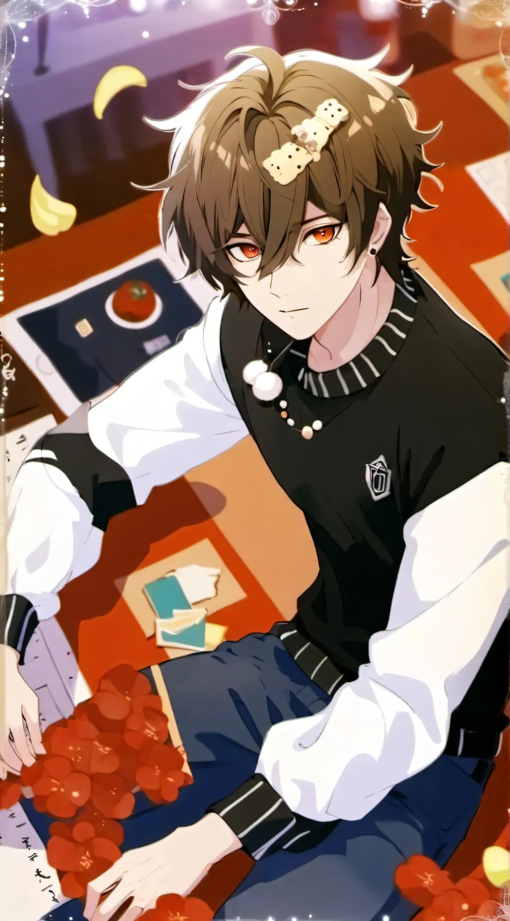 ai character: -Noah- background