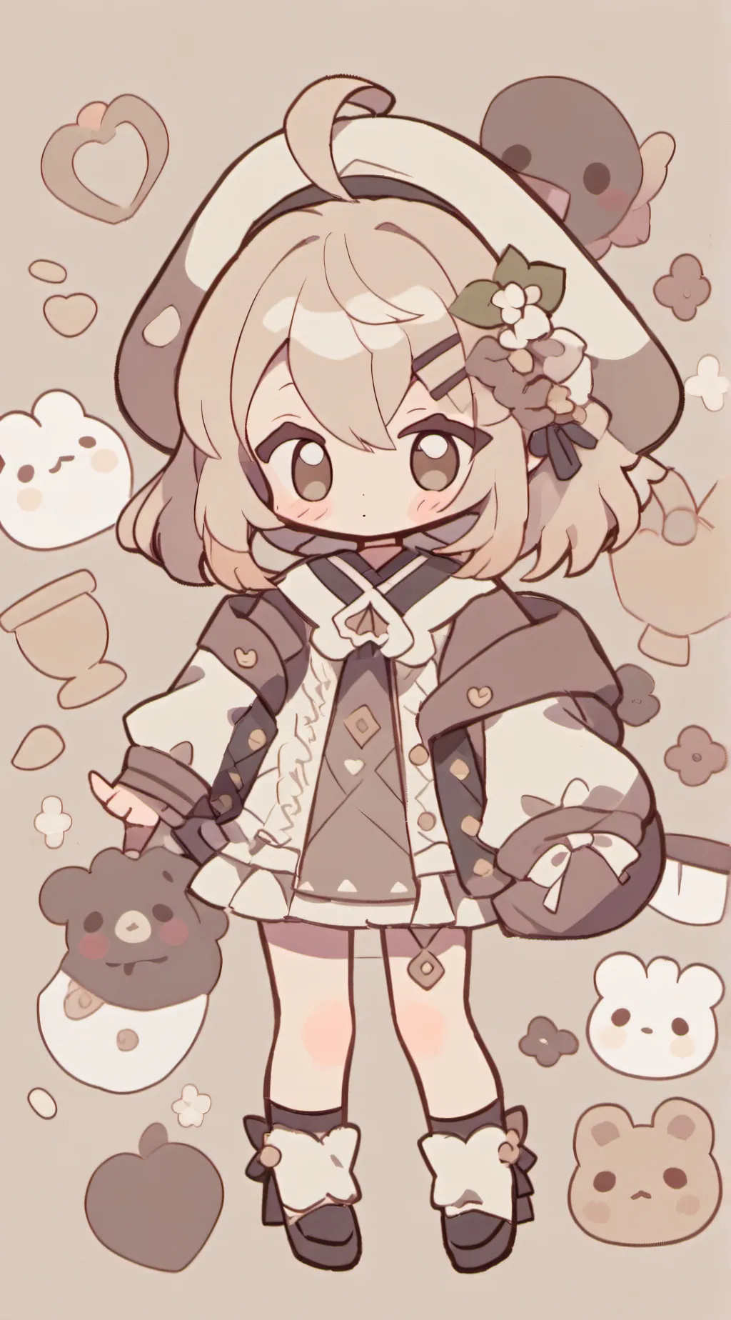 ai character: Baby background