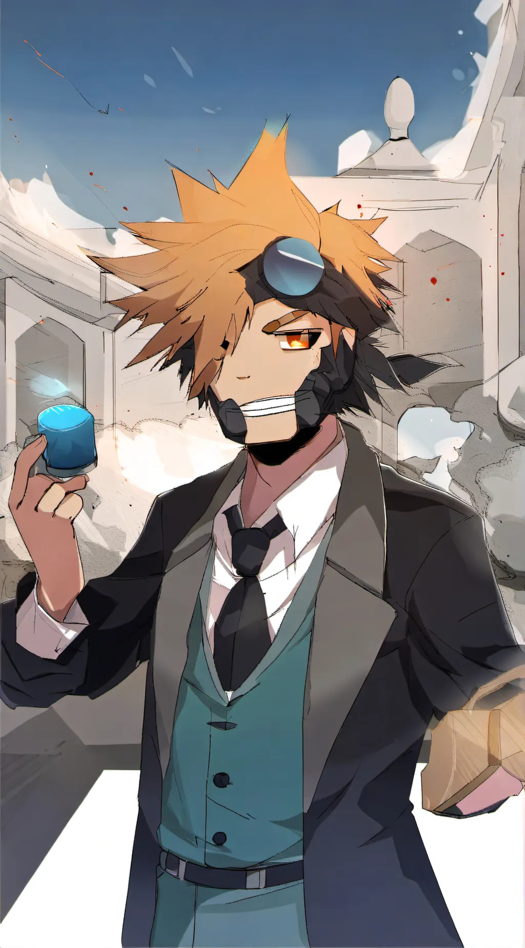 ai character: Solar background