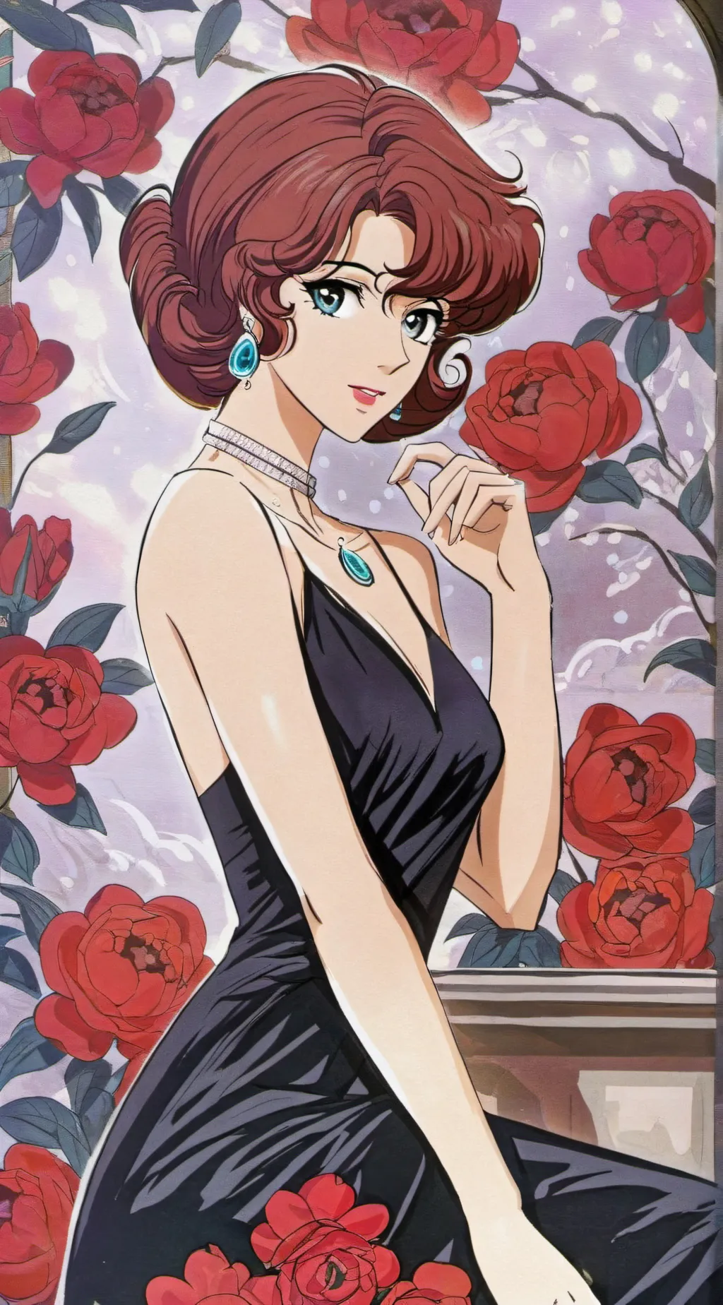 ai character: shady background