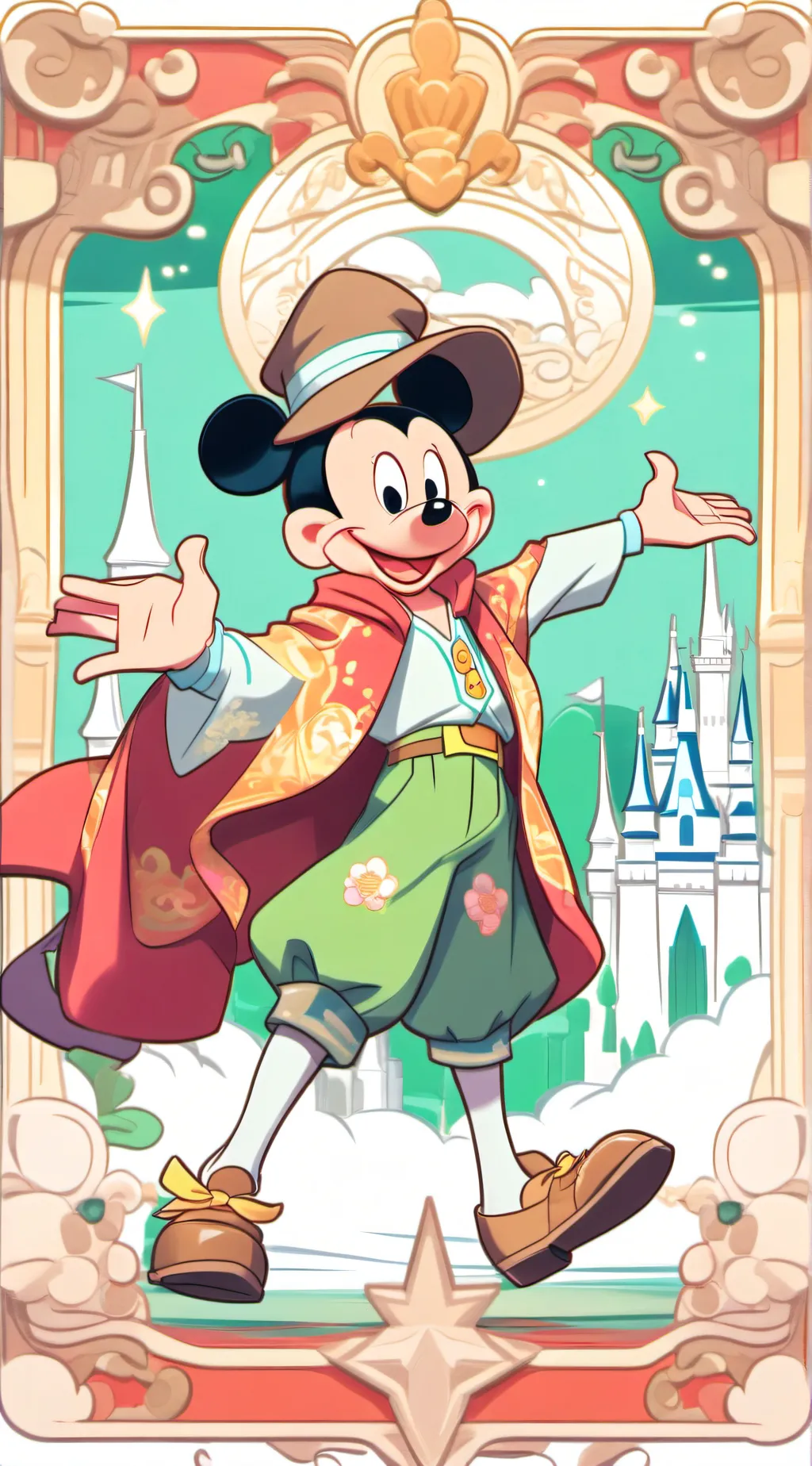 ai character: mikey  background