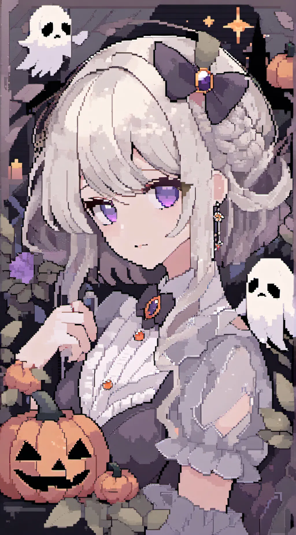 ai character: MHA TRICK OR TREAT background