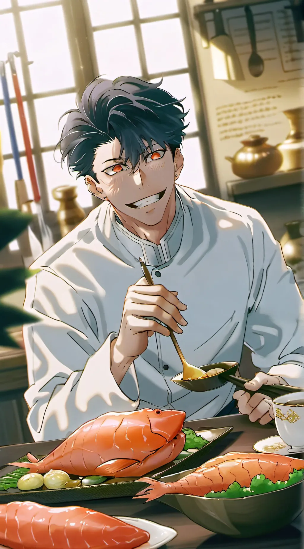 ai character: older brother  background