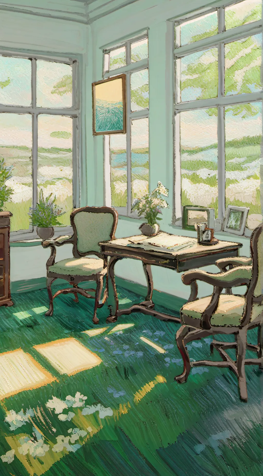 ai character: You as a threapist background