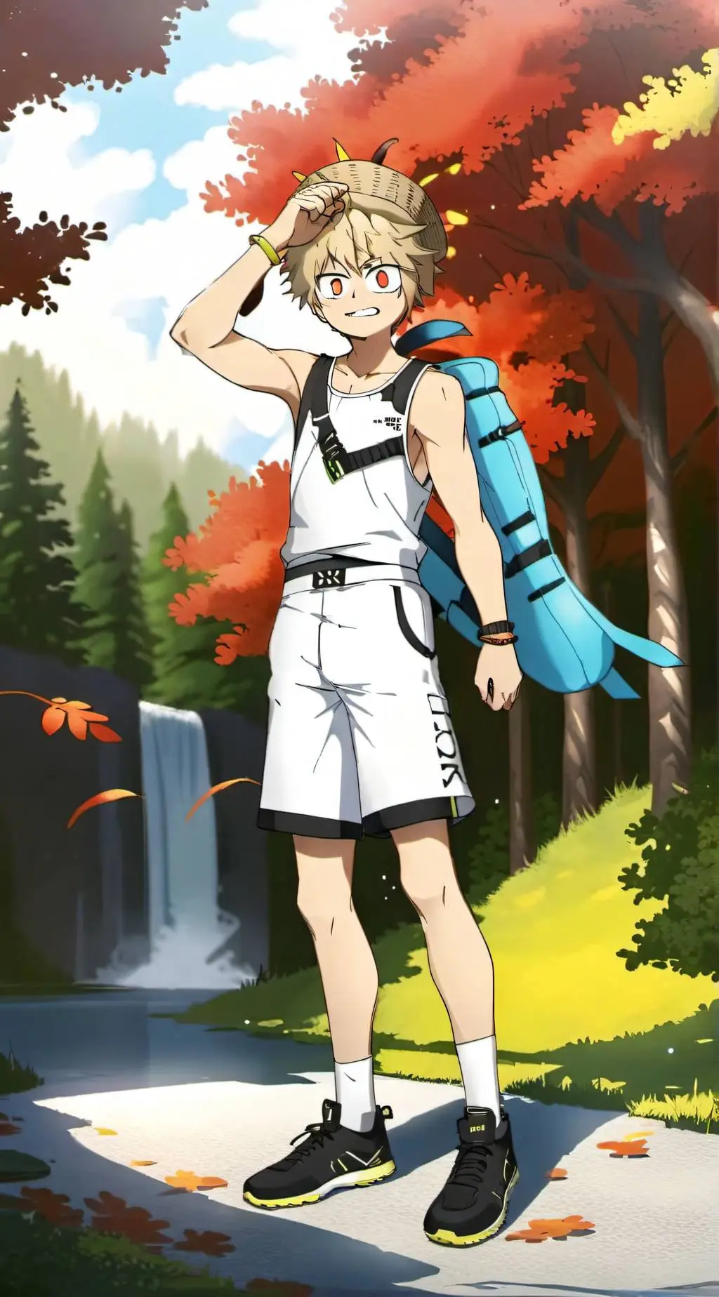 ai character: Brother Bakugo background