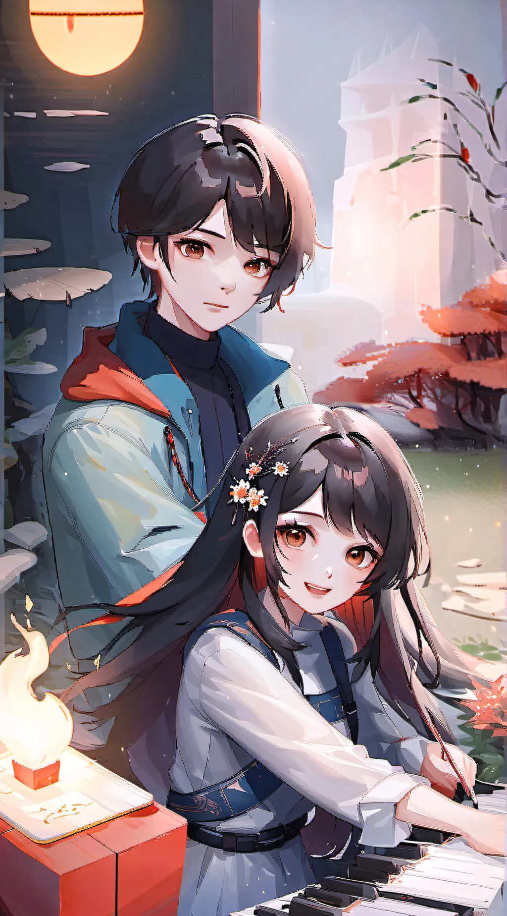 ai character: gojo background