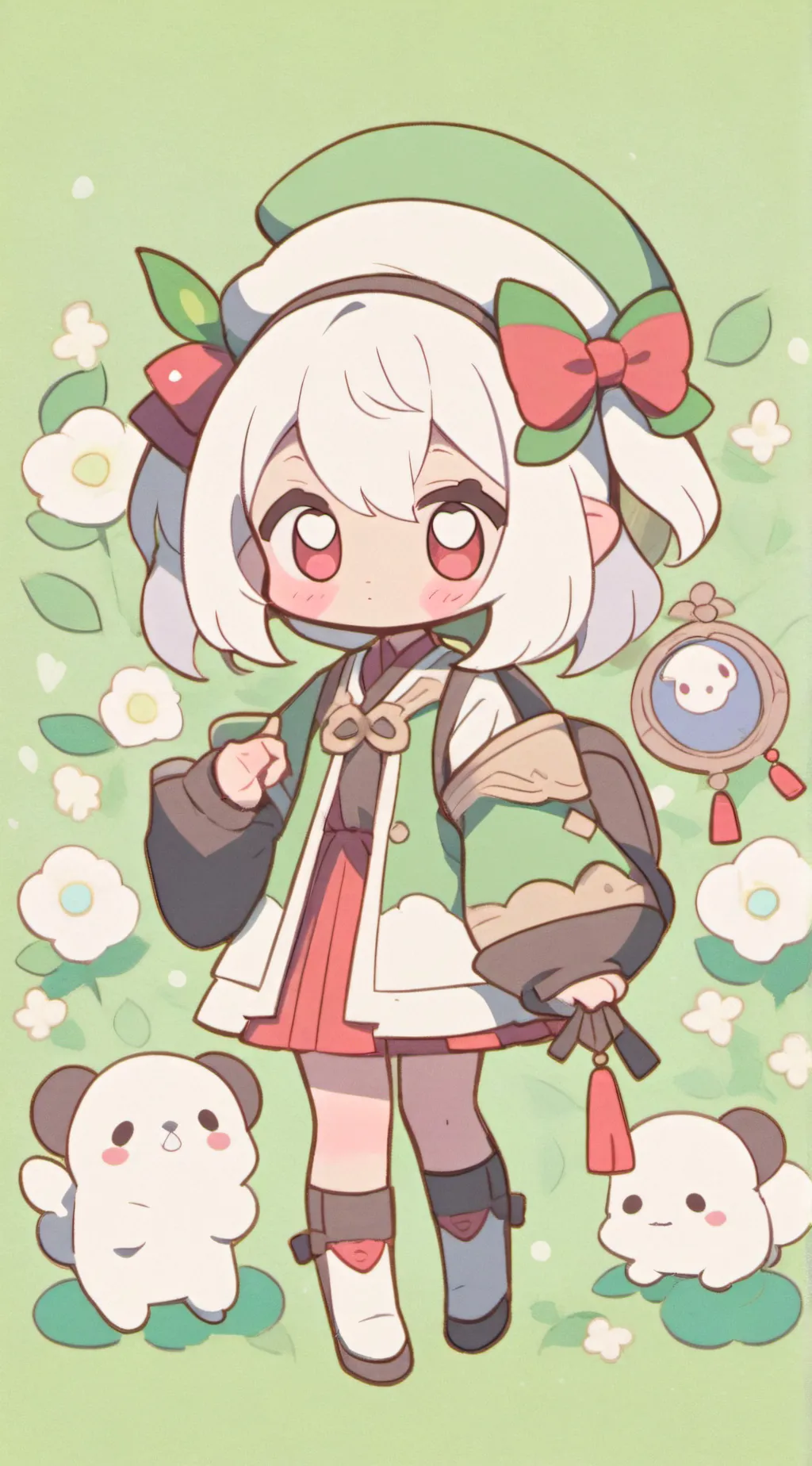 ai character: Fpe (Scholl shotin background