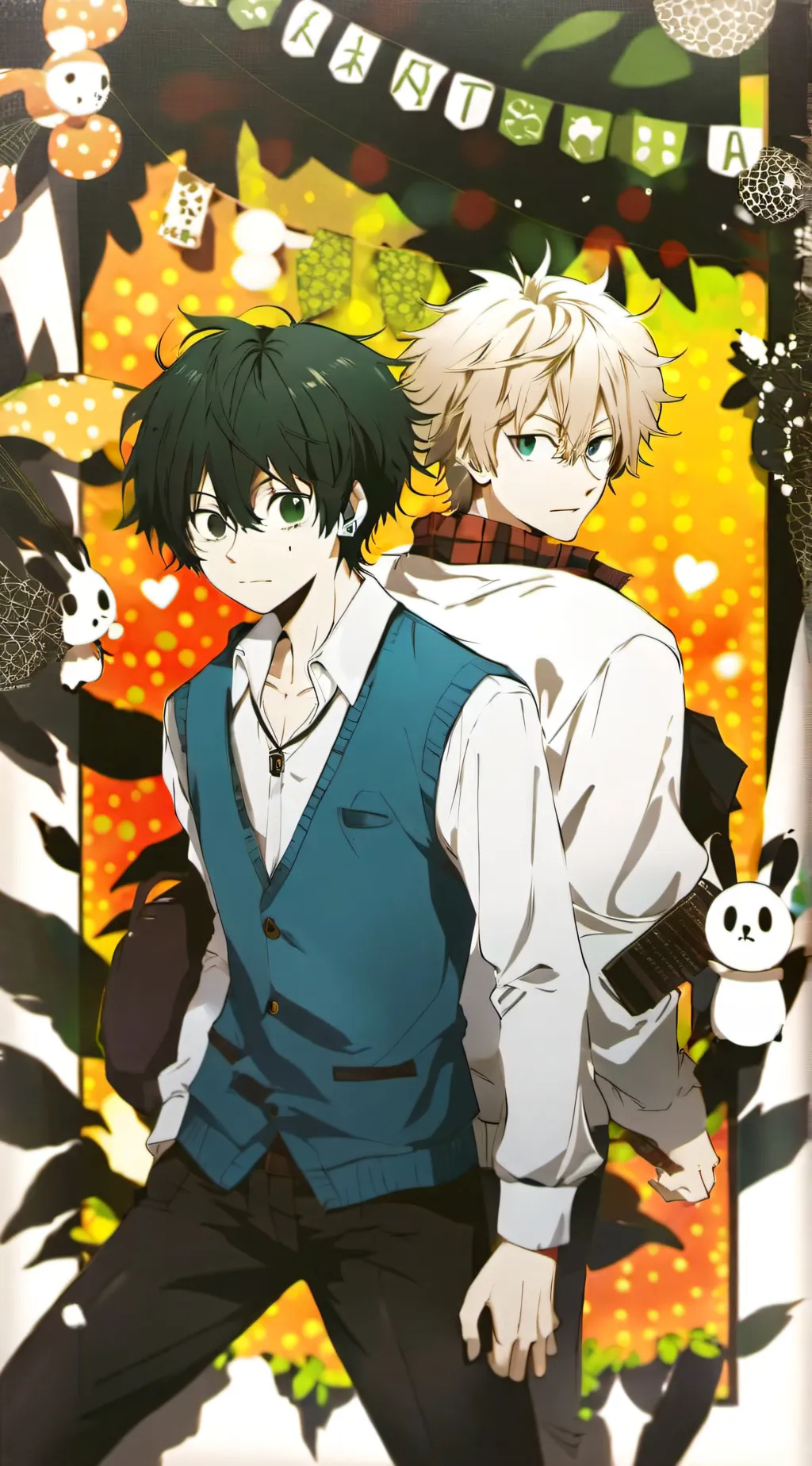 ai character: bakudeku background