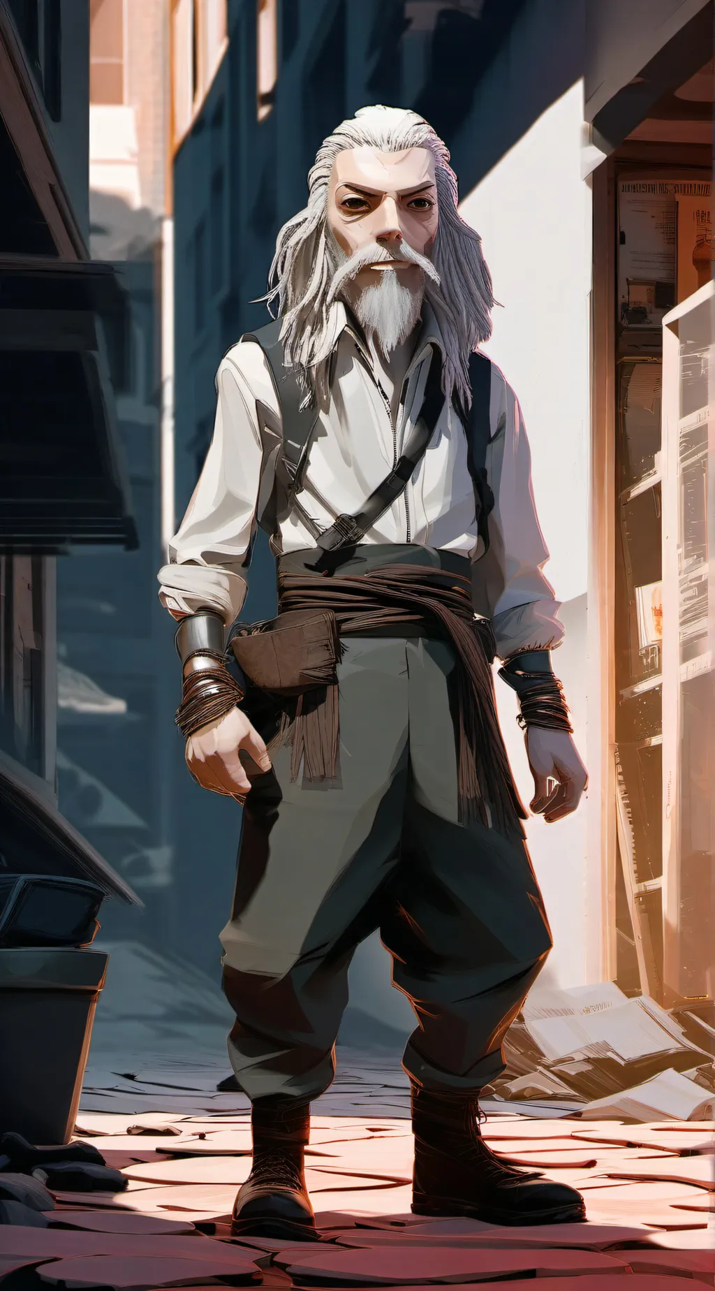 ai character: random crackhead✌️ background