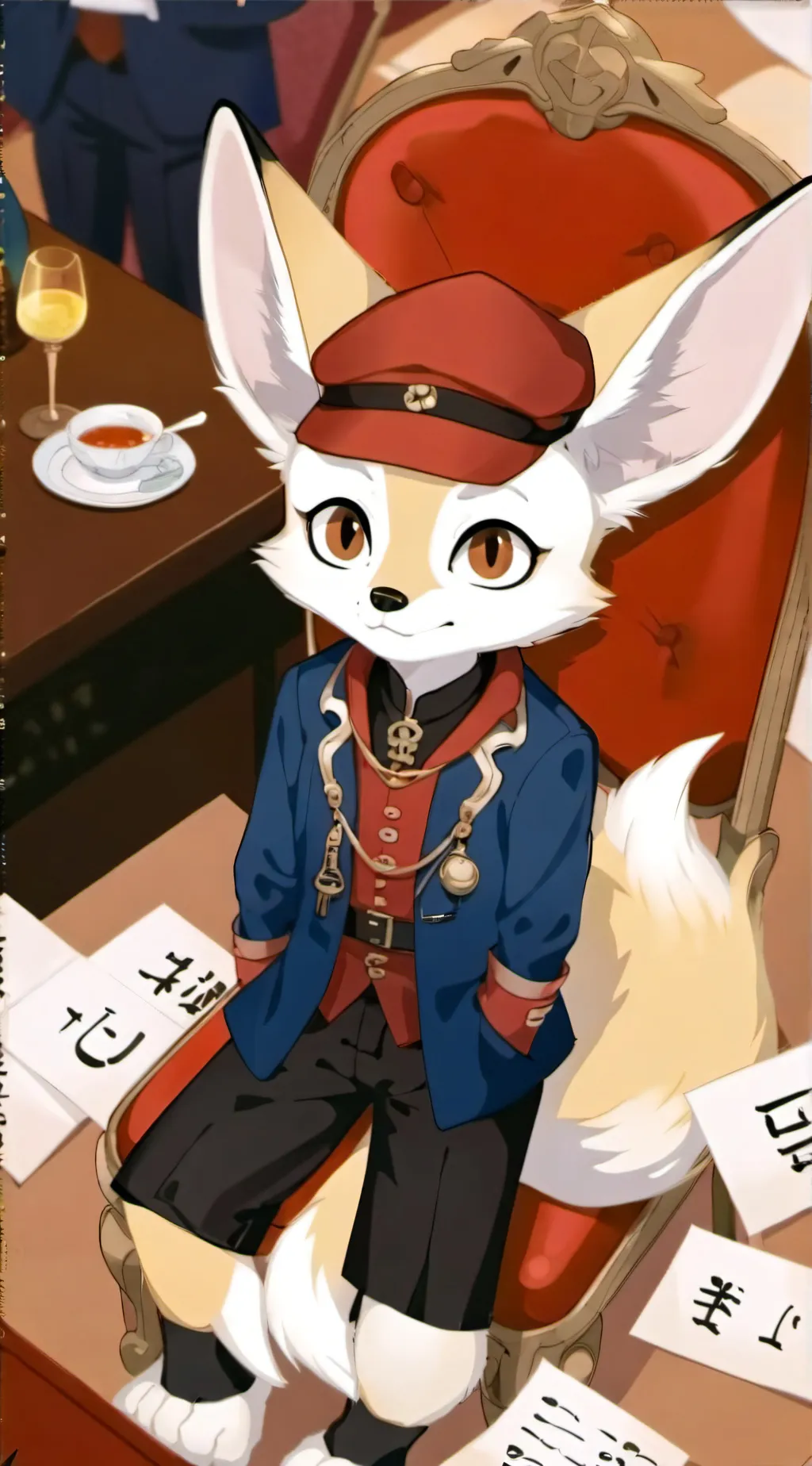 ai character: Fennec background