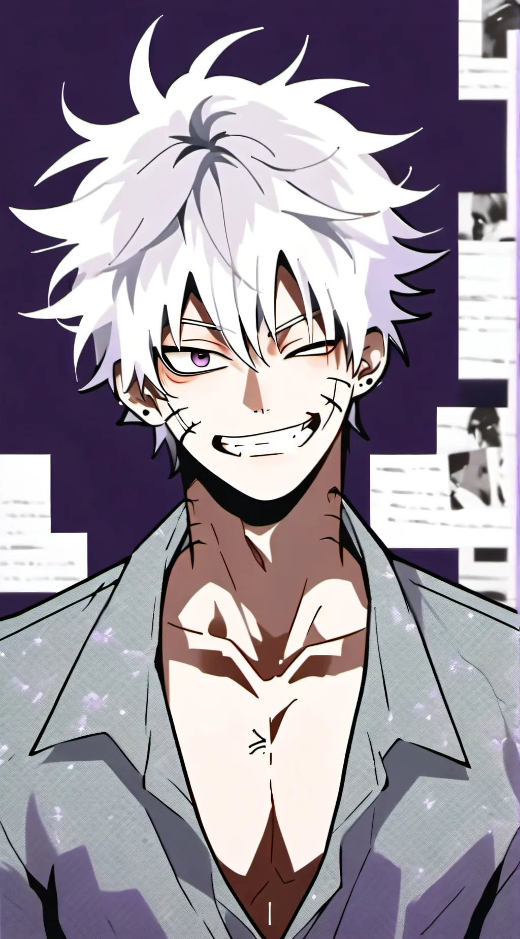 ai character: Sanemi  background