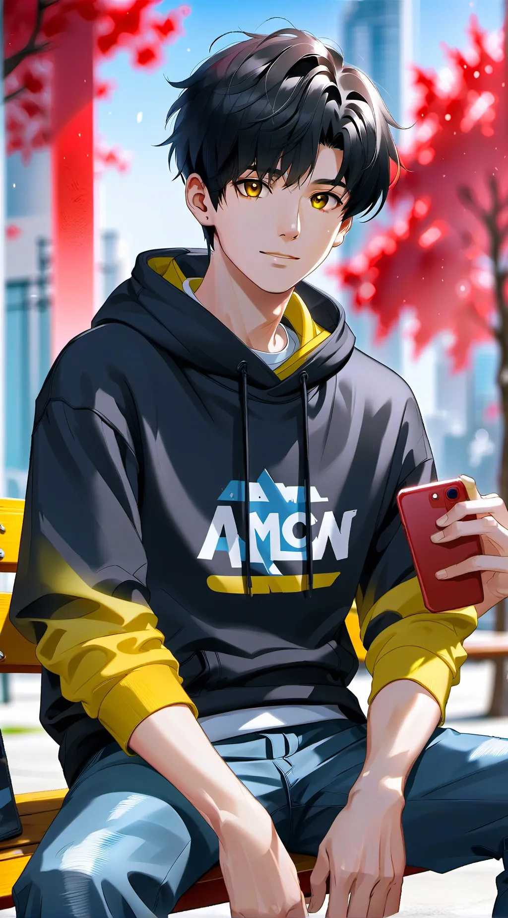 ai character: Ikebukuro. background