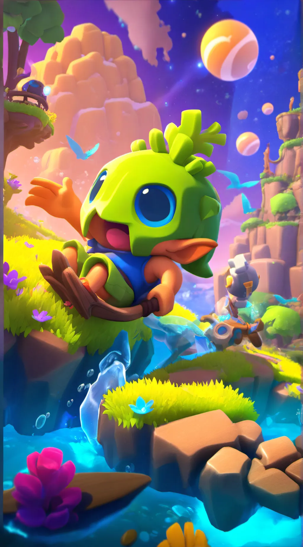 ai character: my babe background