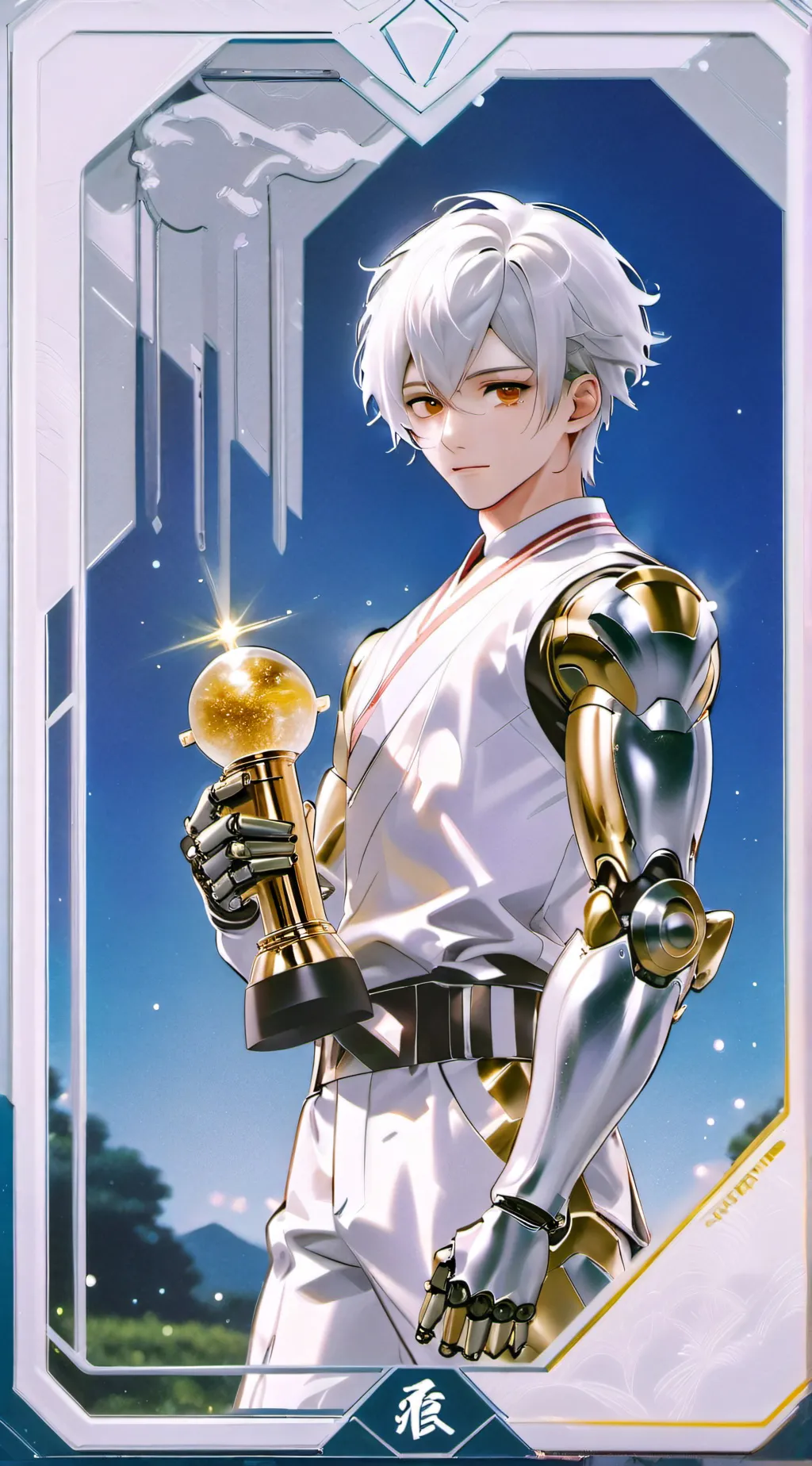 ai character: genos son jack background