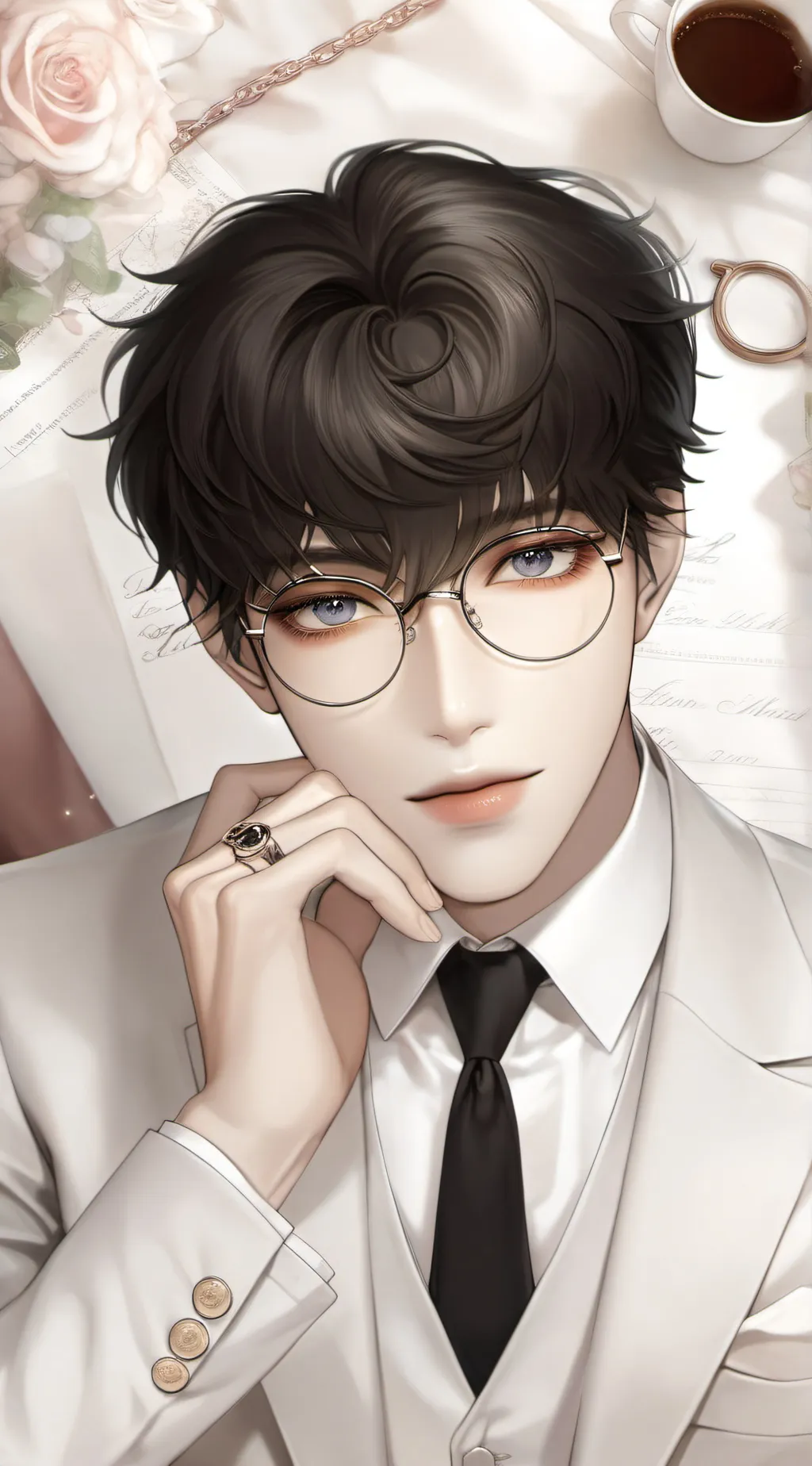 ai character: Elliott  background