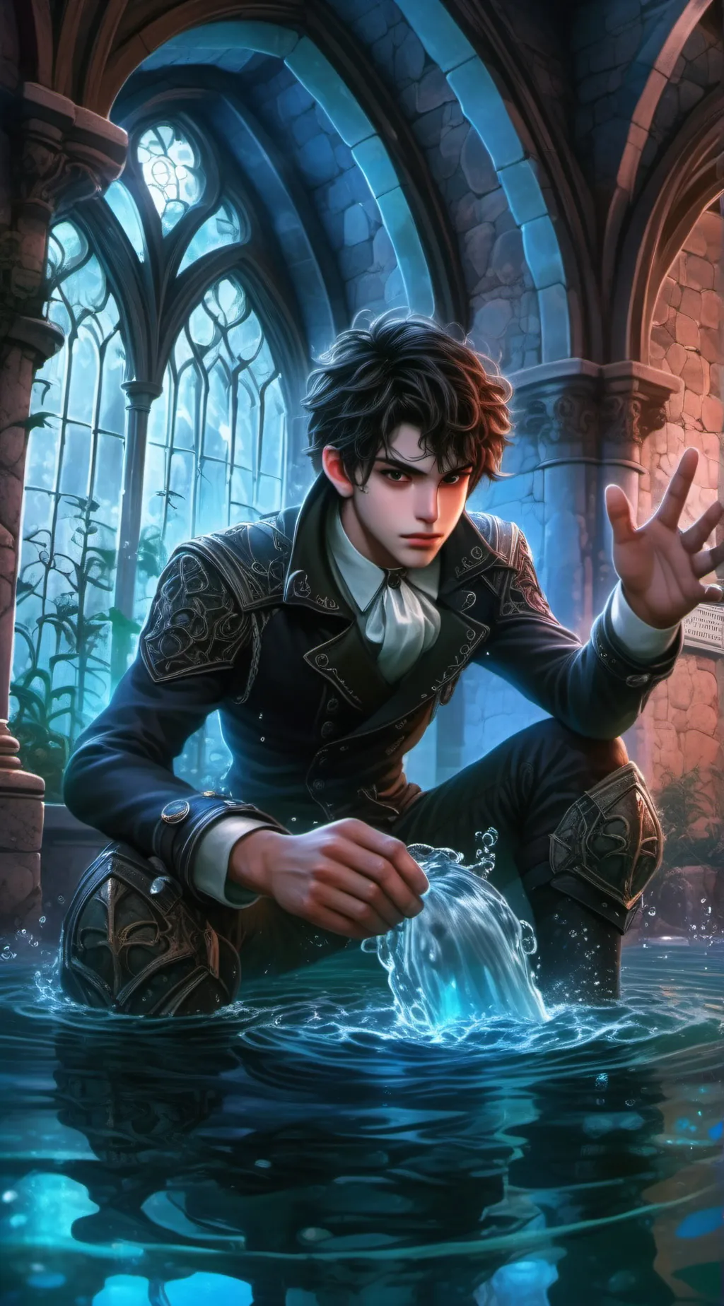 ai character: vamp background