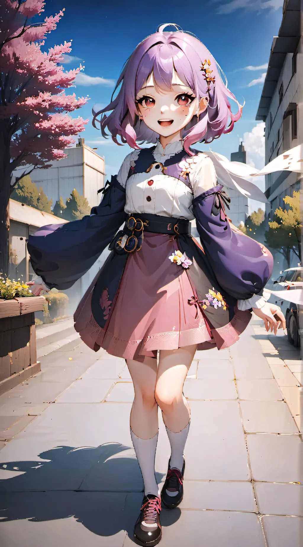 ai character: Lucy background