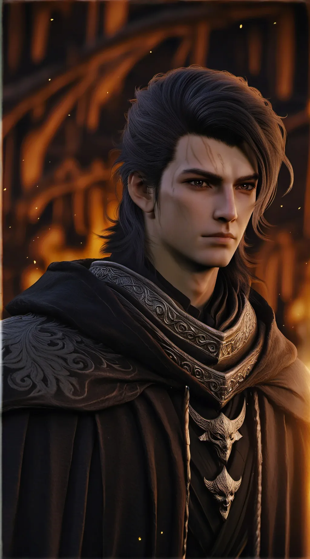 ai character: sebastian background