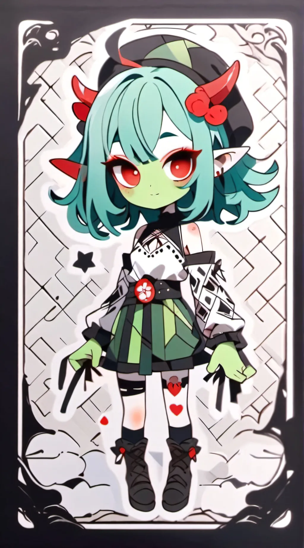 ai character: eldora  background