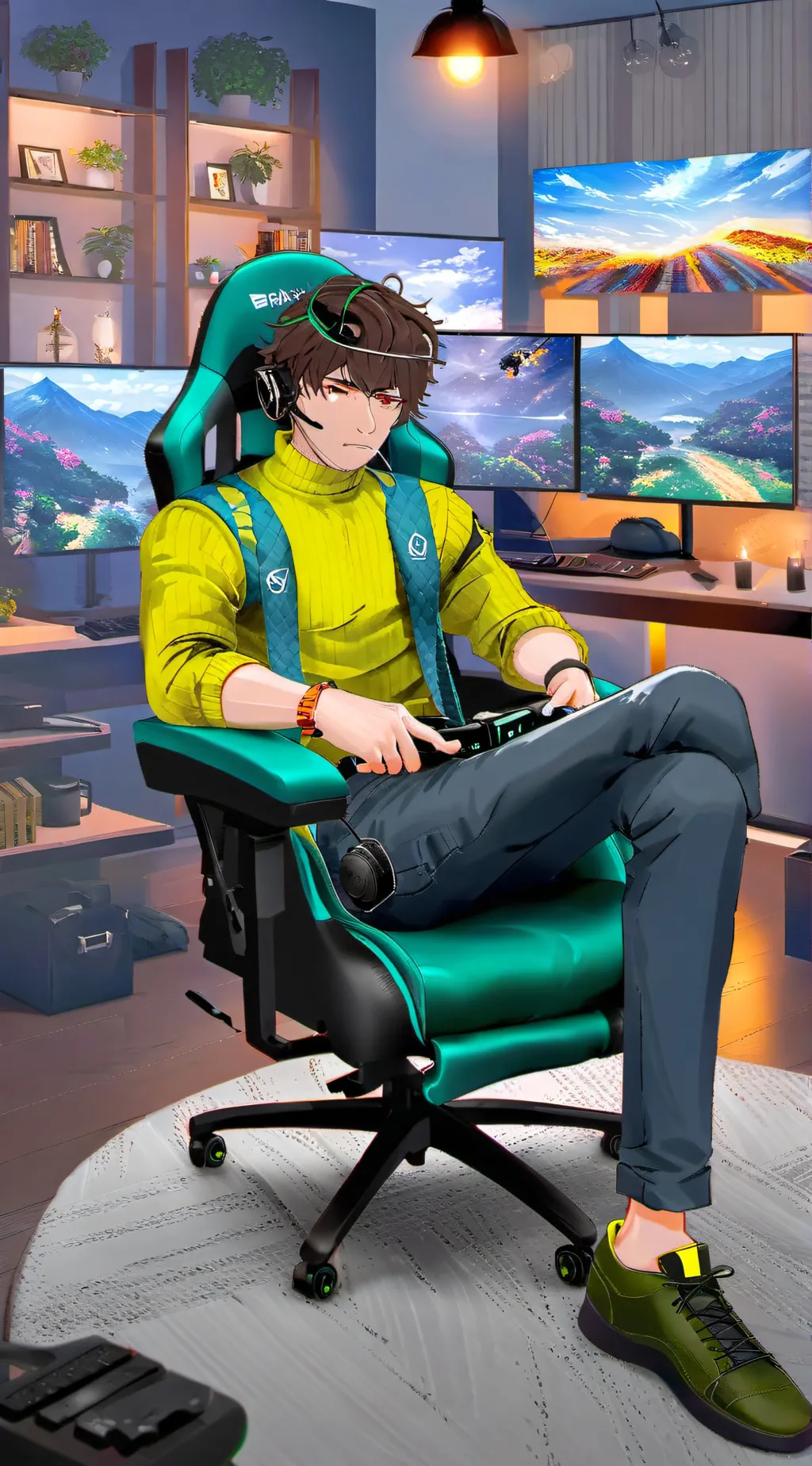 ai character: Eli background