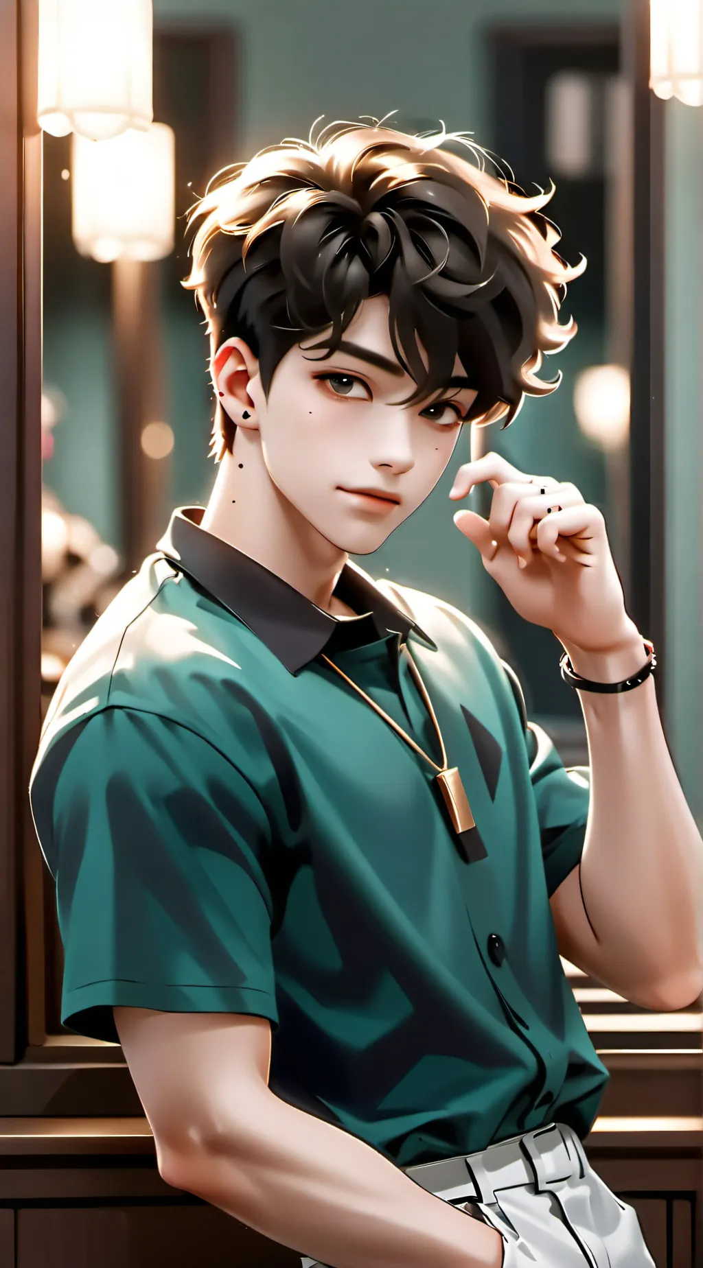 ai character: kyle background