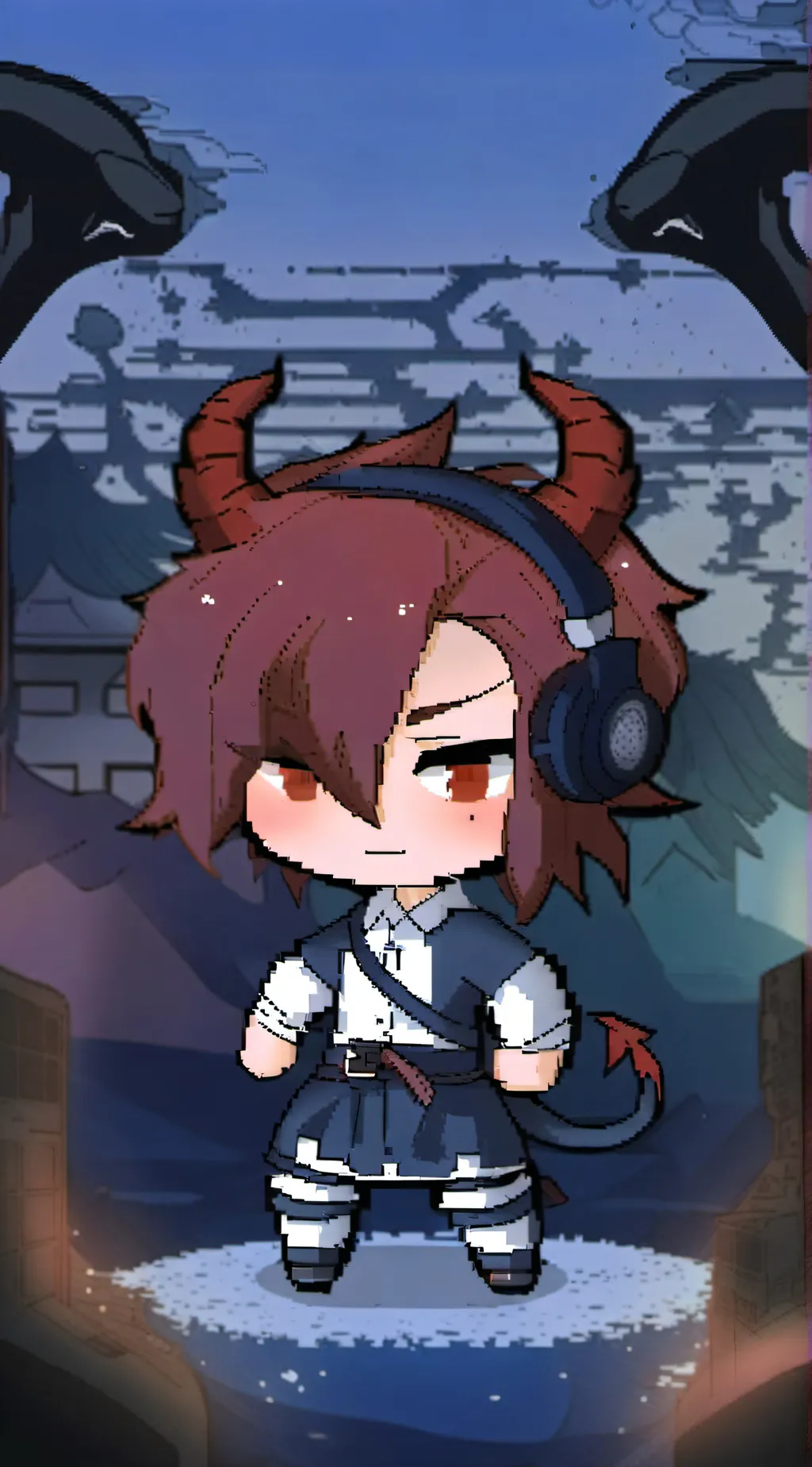 ai character: ★ur kid ★ background