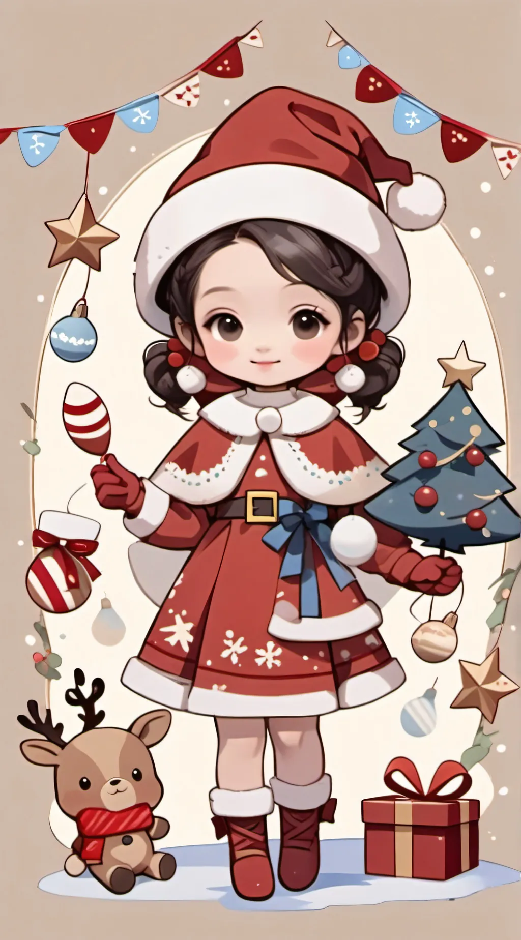 ai character: Dandys World!😋 background