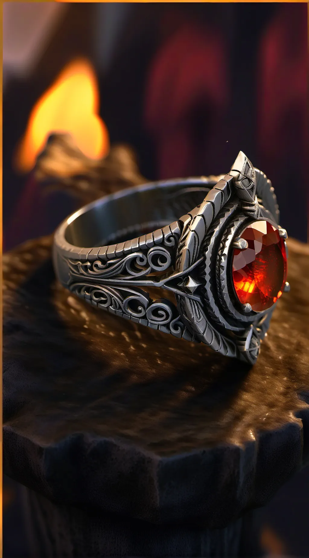 ai character: FPR Ring of death background