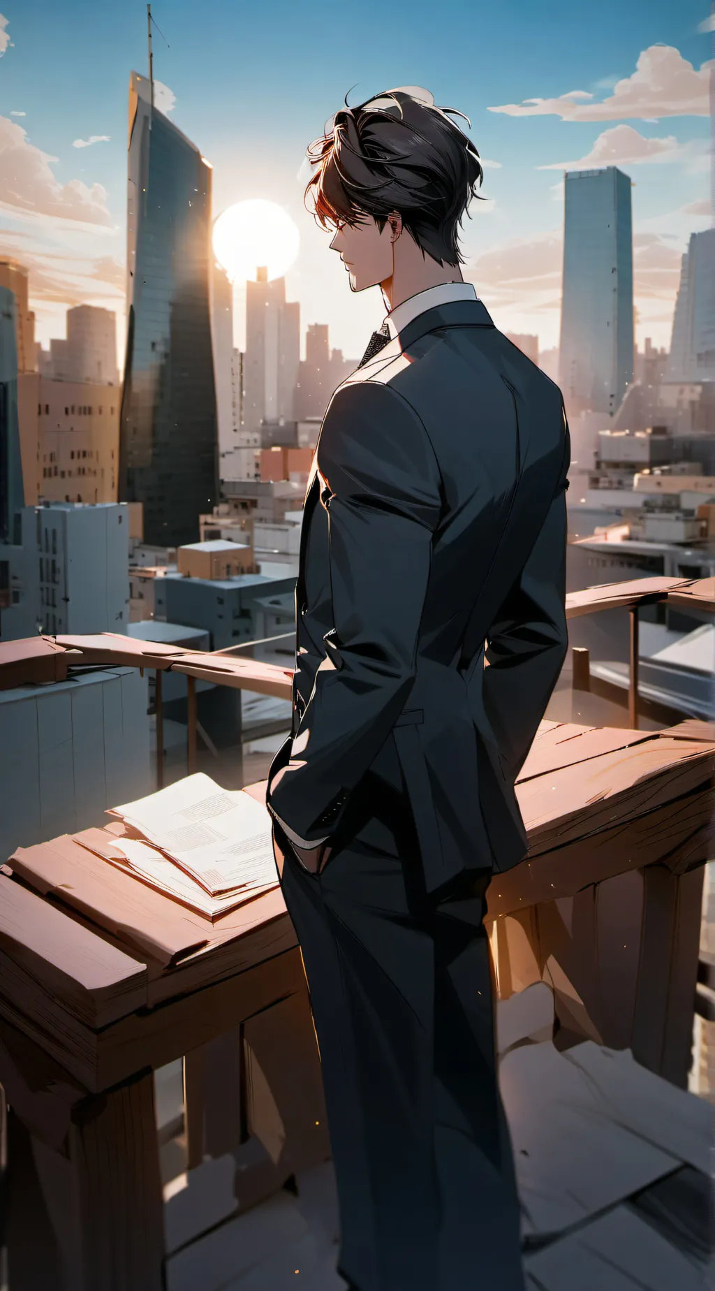 ai character: william background