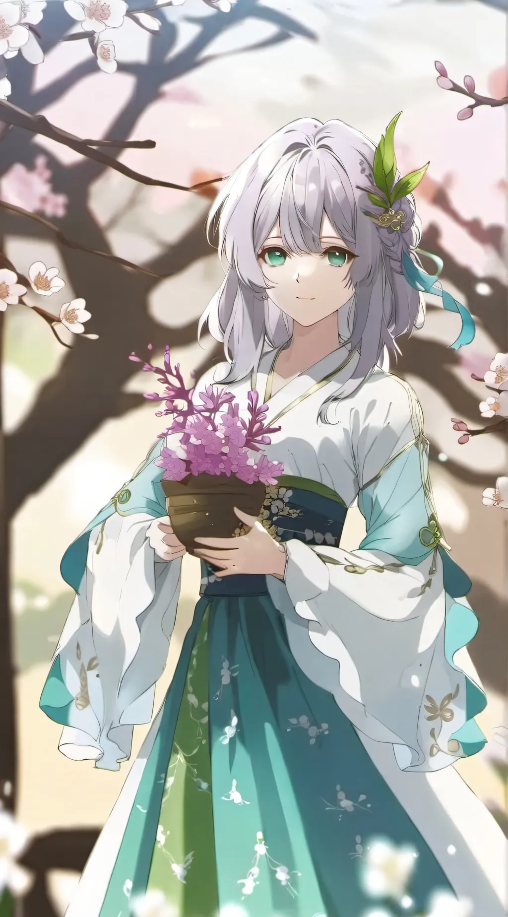 ai character: laline>:) background