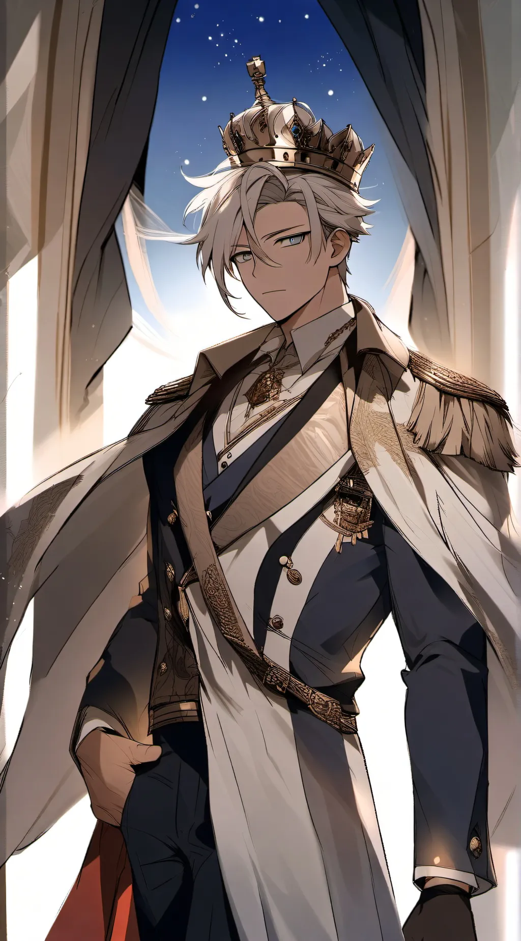 ai character: King Xalvador background