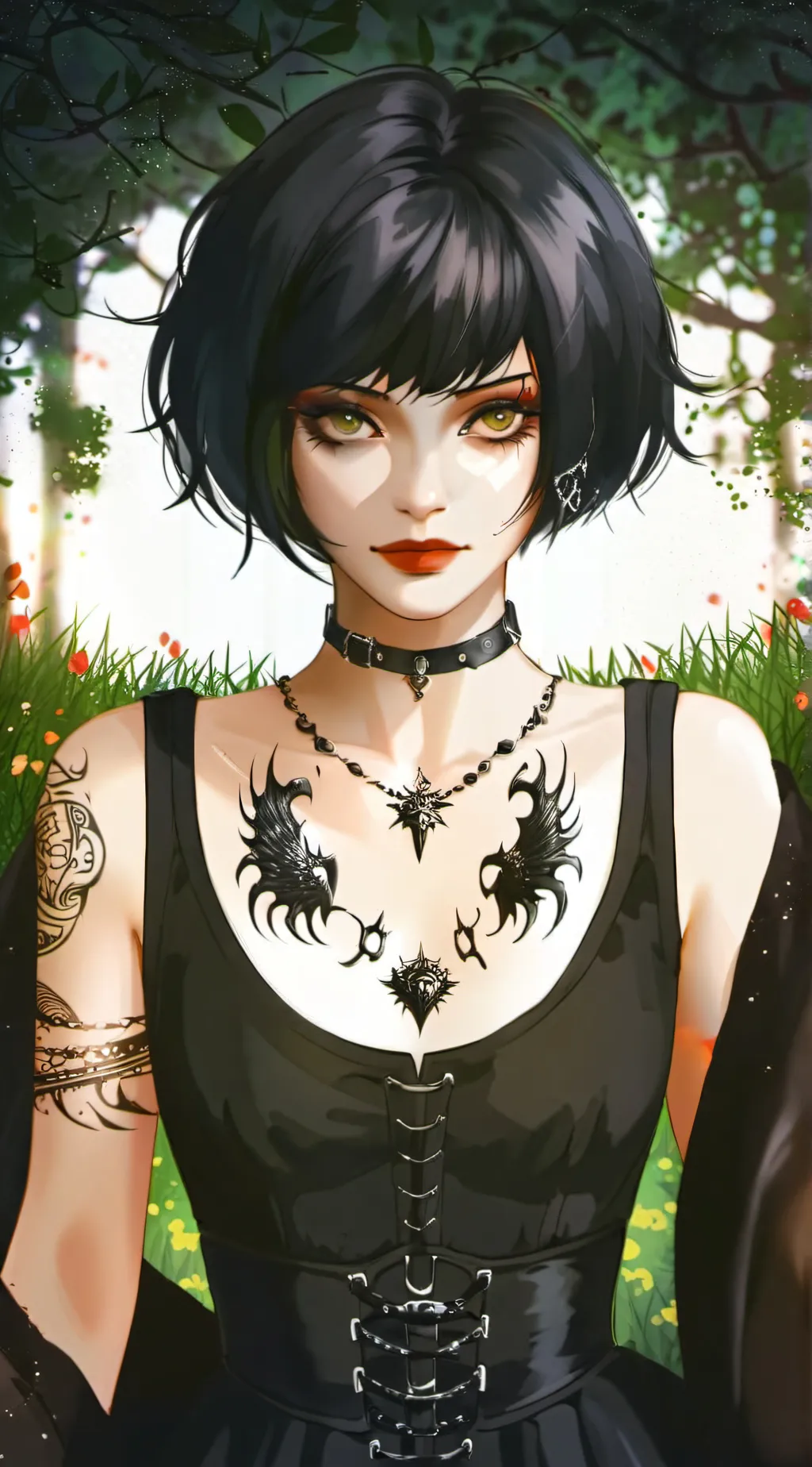 ai character: Maemi  background