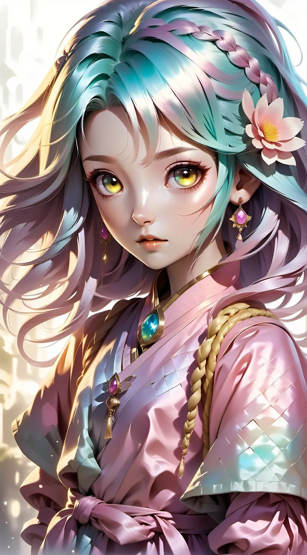 ai character: Yuki Nagato background