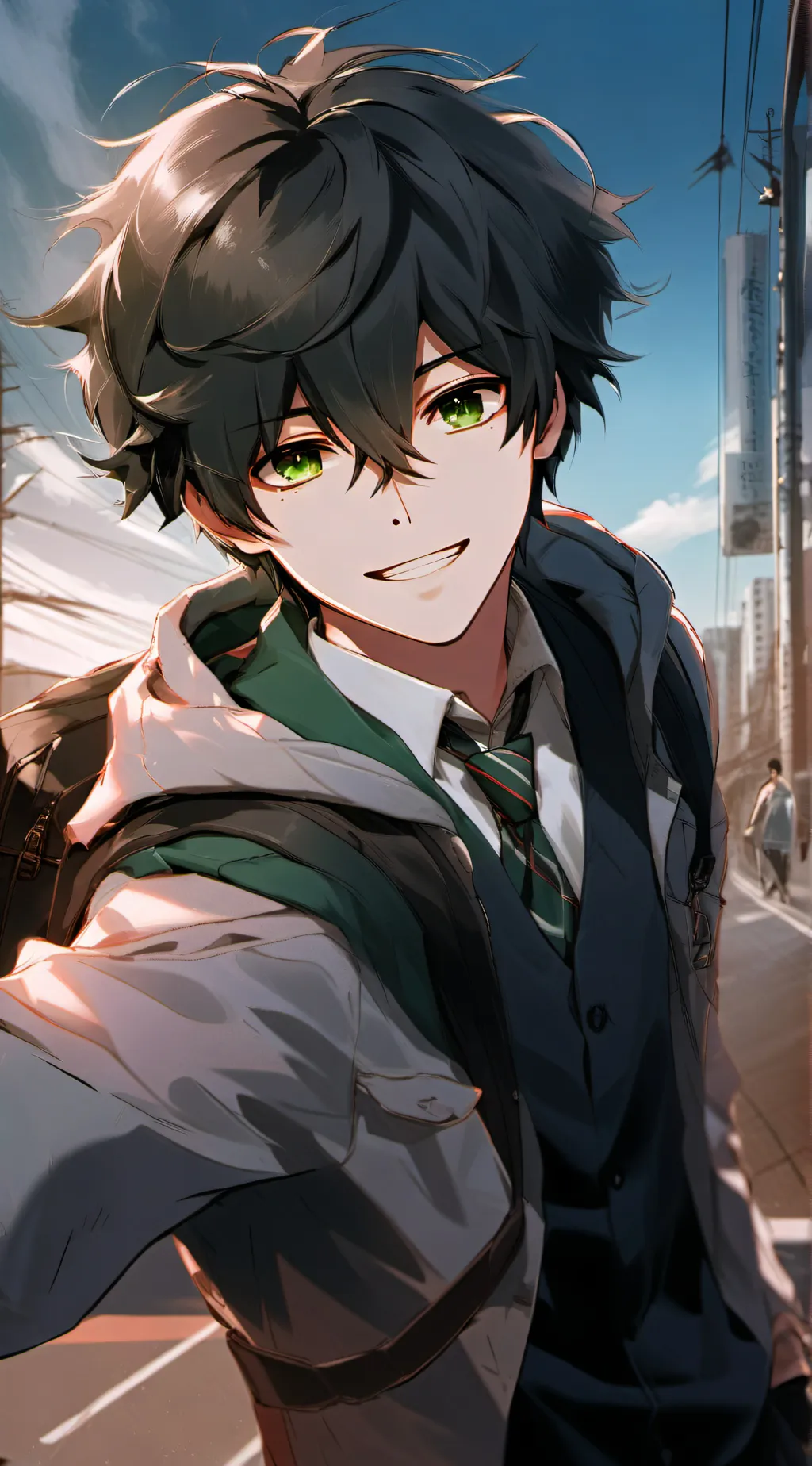 ai character: Steven background