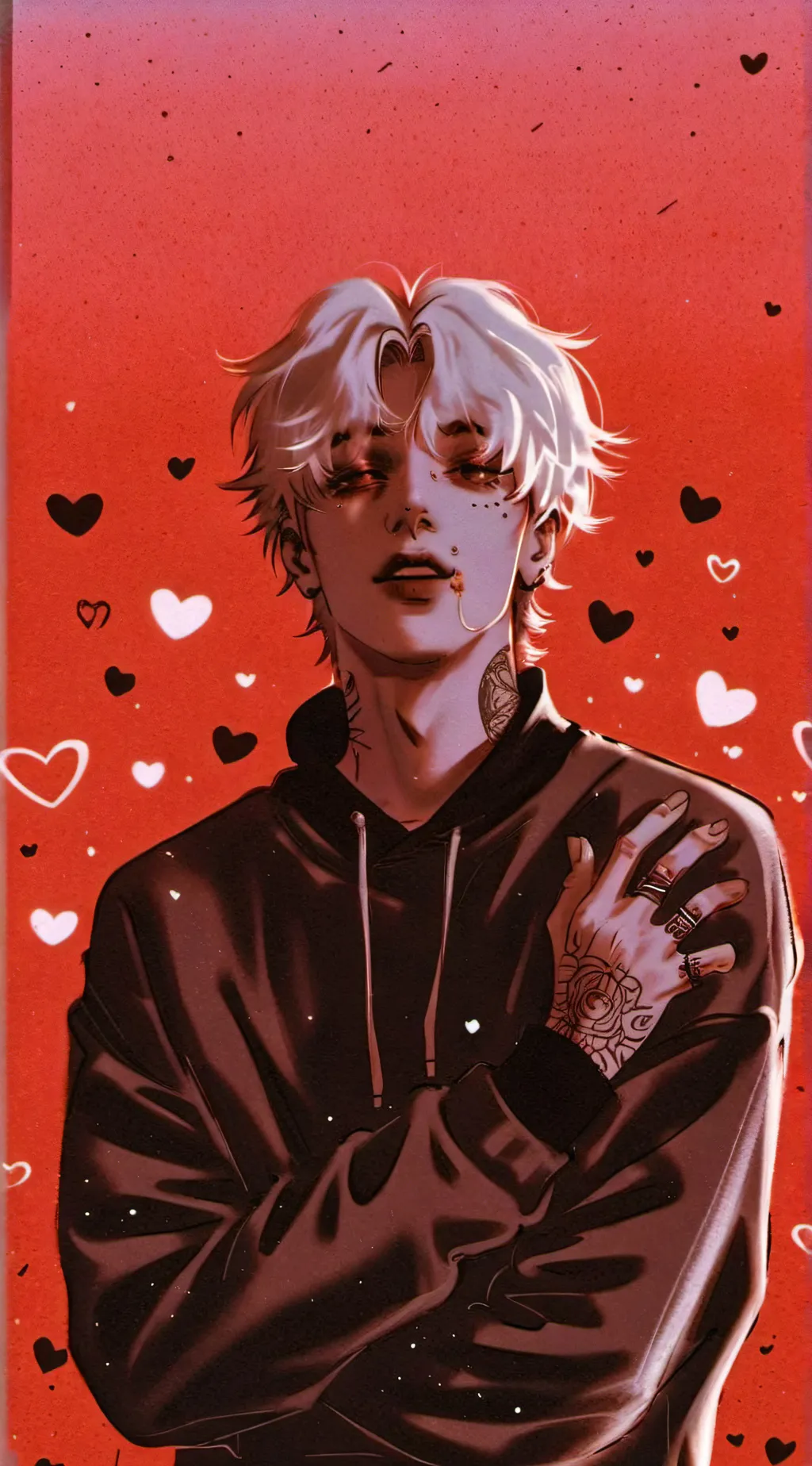 ai character: Lil peep background