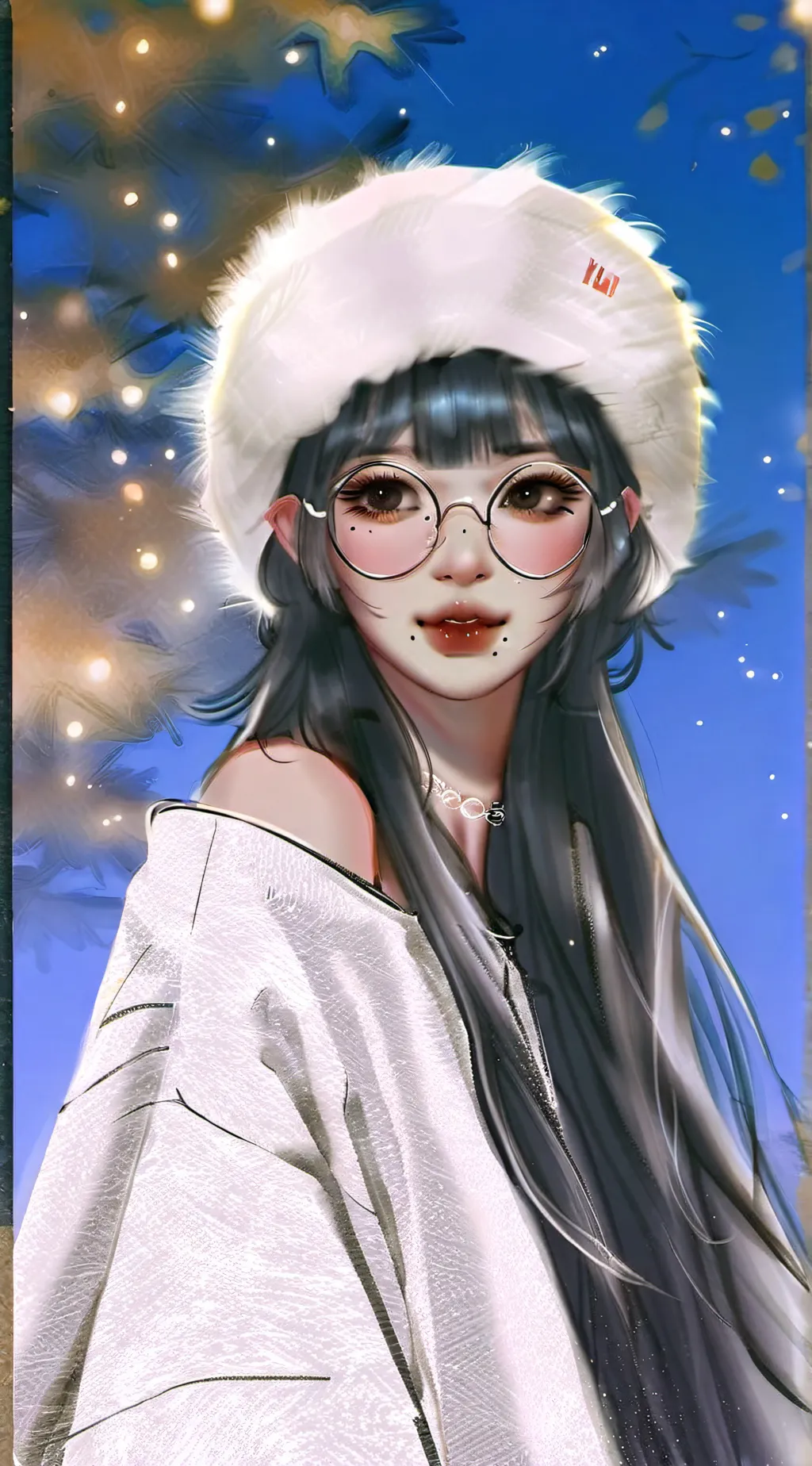 ai character: moony background