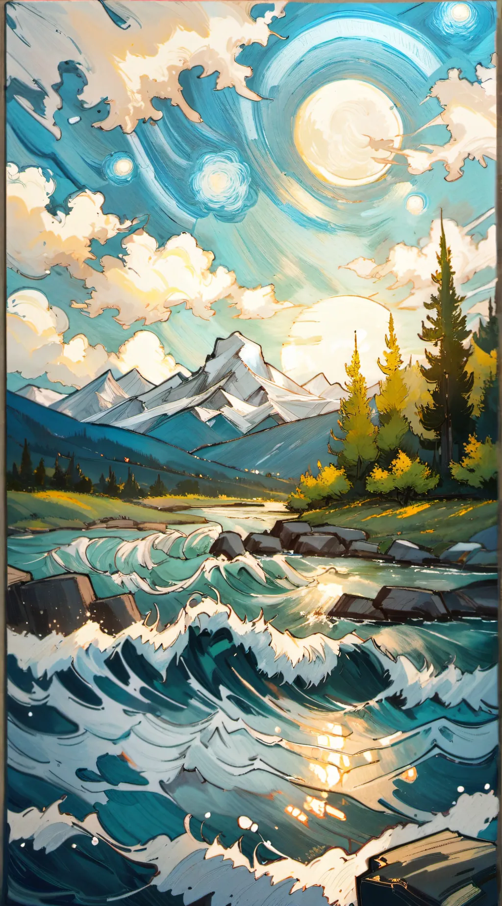 ai character: malcom in the midd background