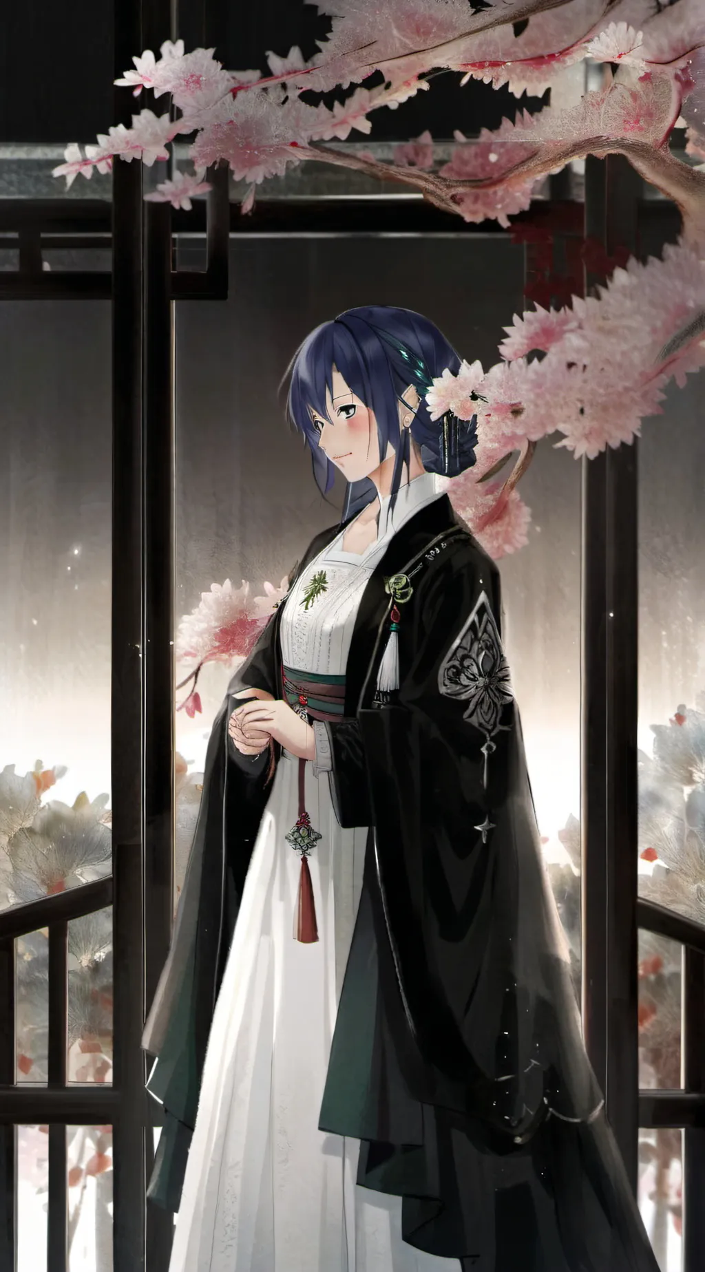 ai character: giyuu & kocho background