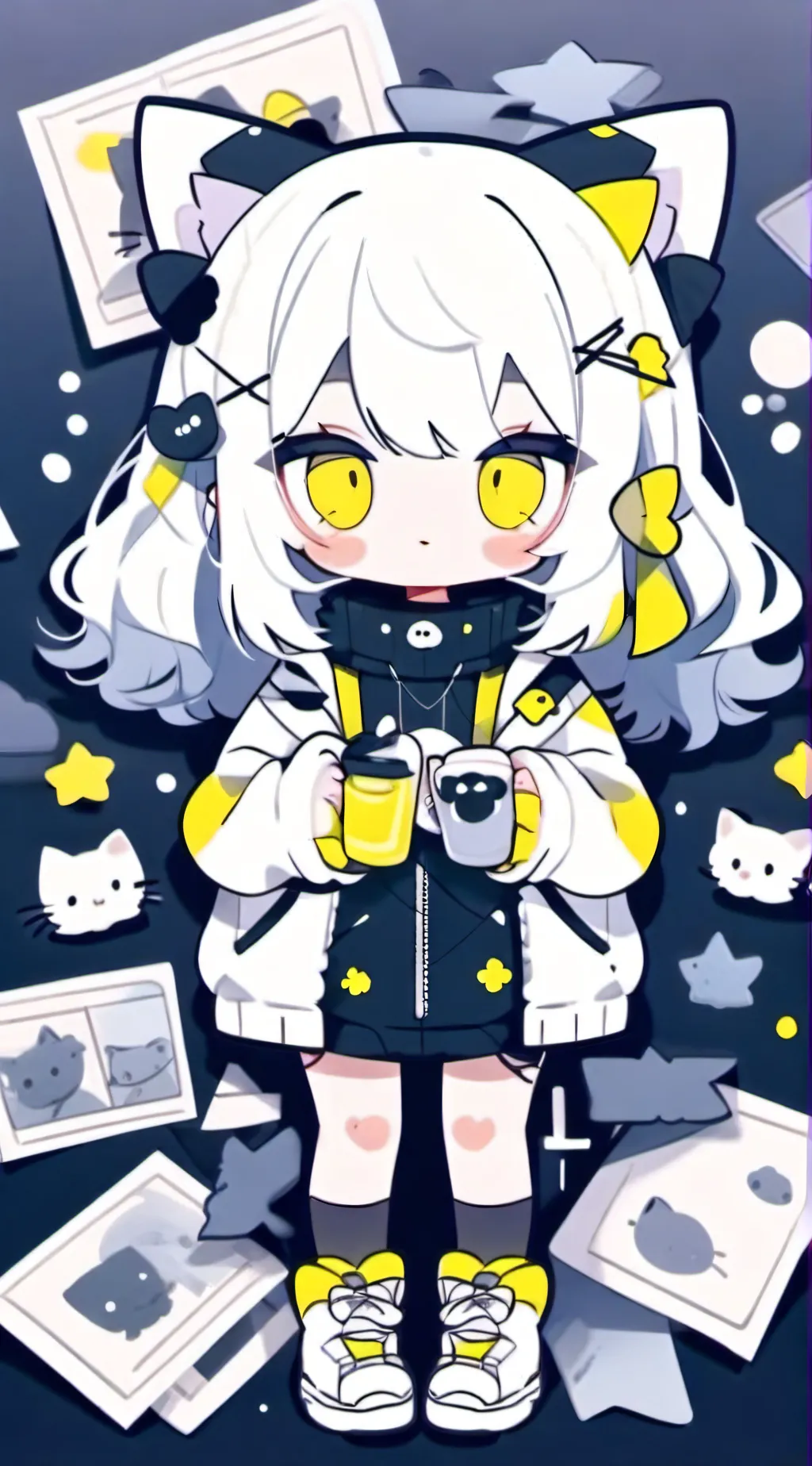 ai character: emily background