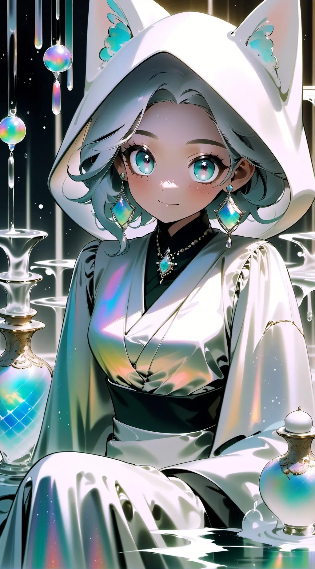 ai character: shasha  background