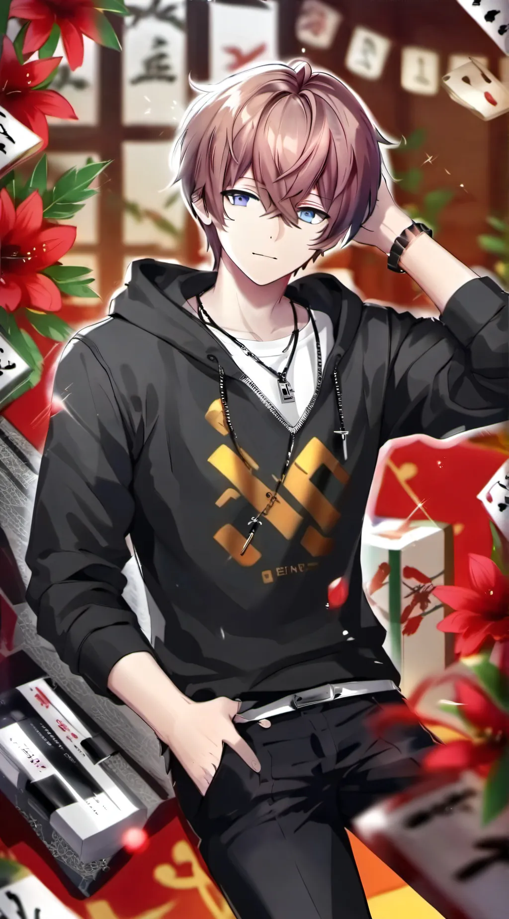 ai character: Zion background