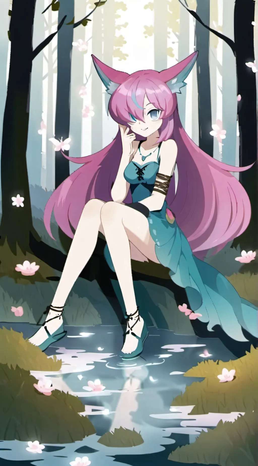 ai character: Ella background